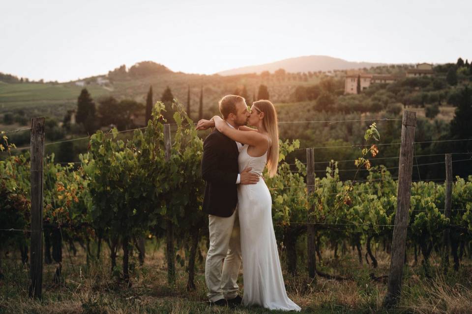 Wedding in Tuscany, Chianti