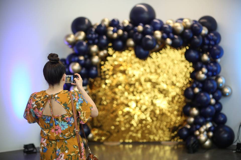 Picturesque Sequin wall