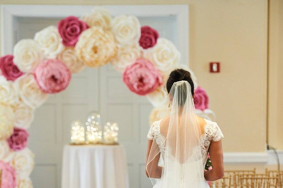 Giant Flowers Arch