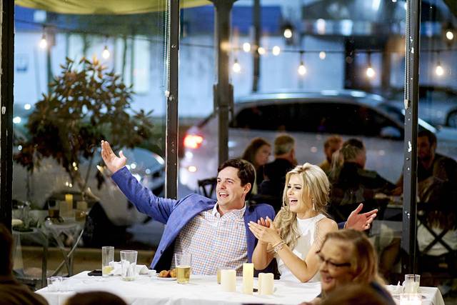 Rehearsal dinner fun