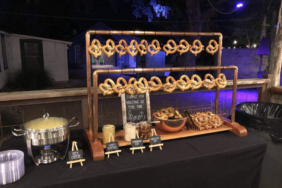 Pretzel bar