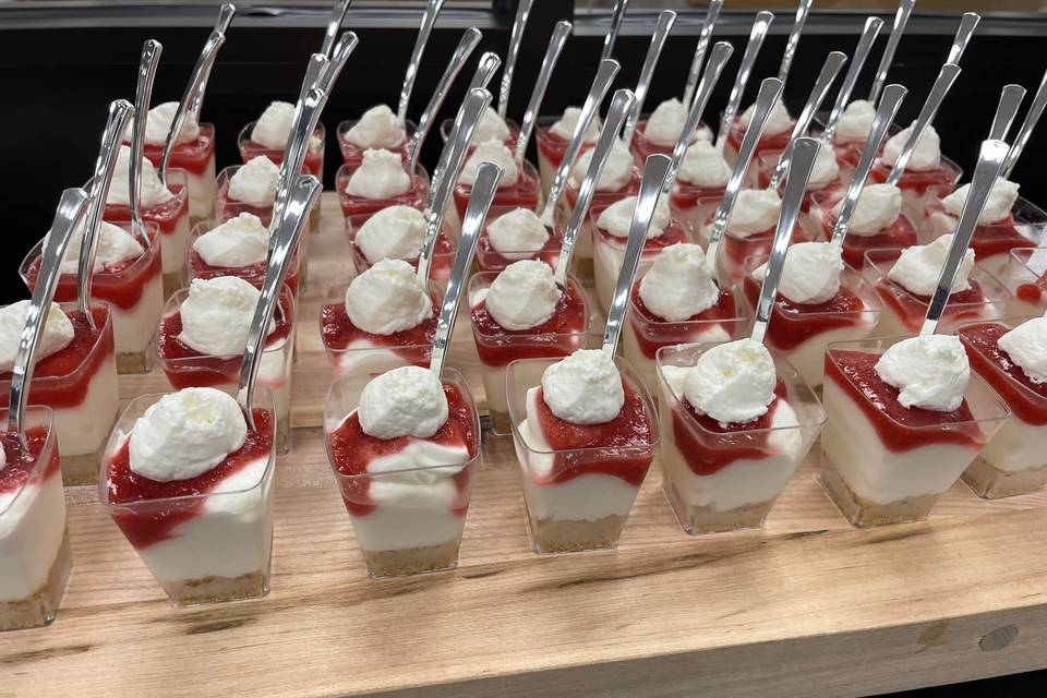 Strawberry cheesecake