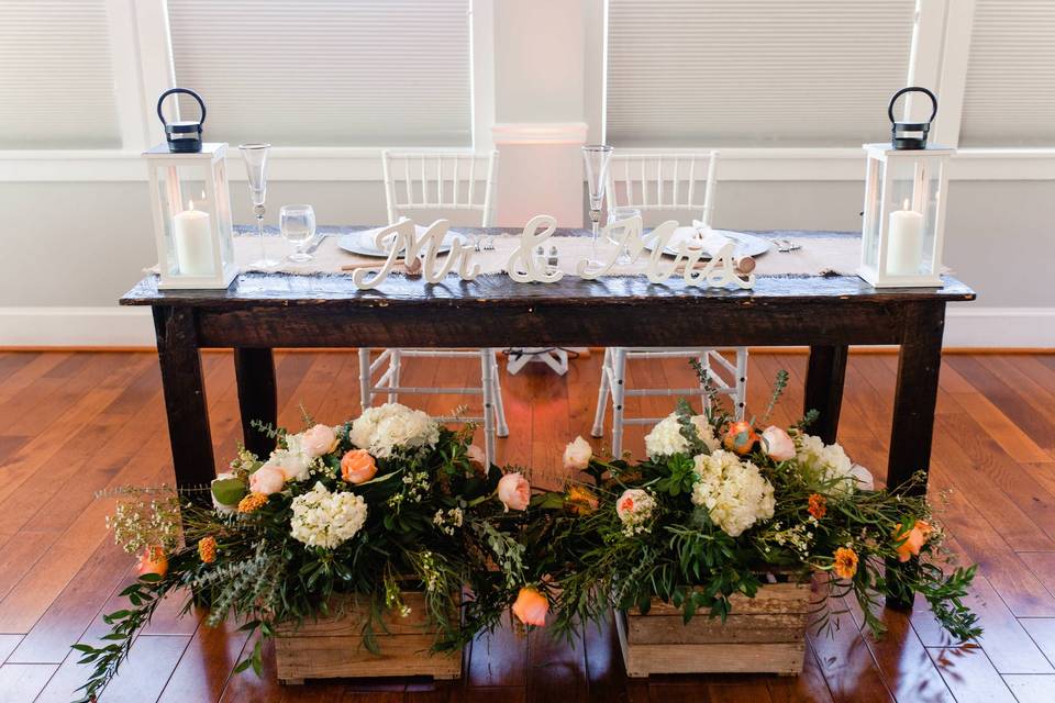 Sweetheart Table