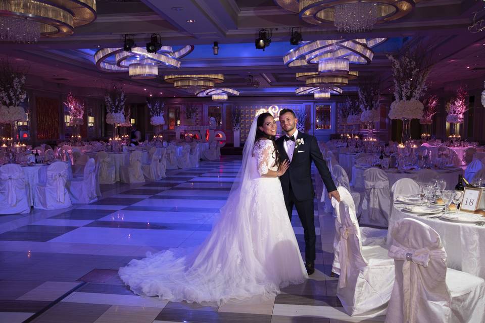 Couple on the dance floor