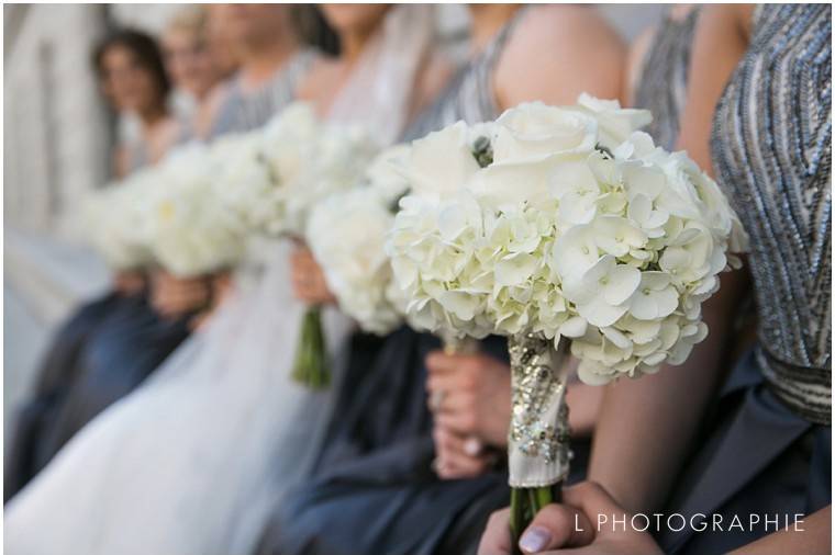 White bouquets