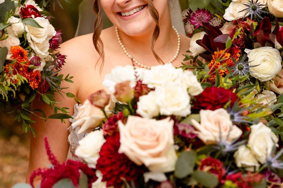 Bridesmaid flowers
