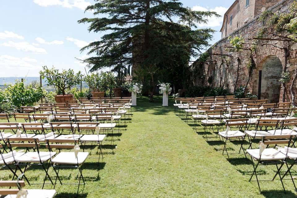 Ceremony detail