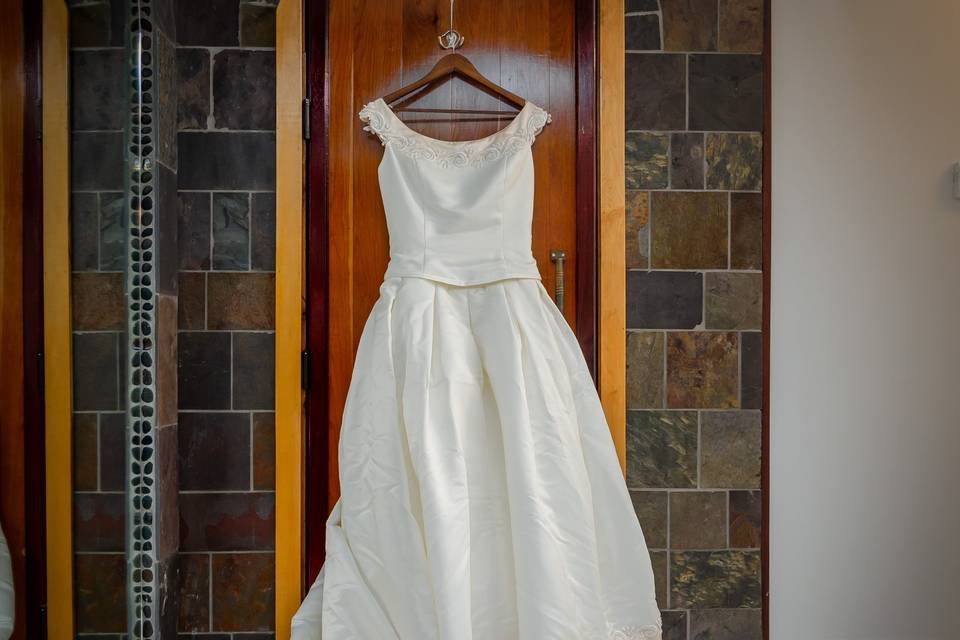 Wedding dress in Park Suite