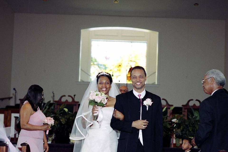 Speeler wedding - beaming bride