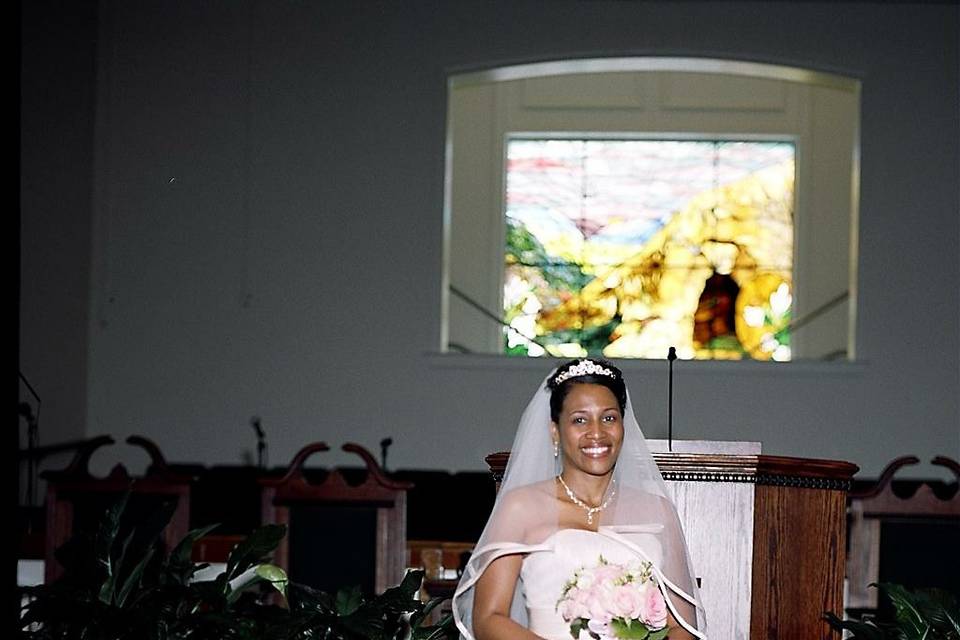 Speeler wedding - beaming bride