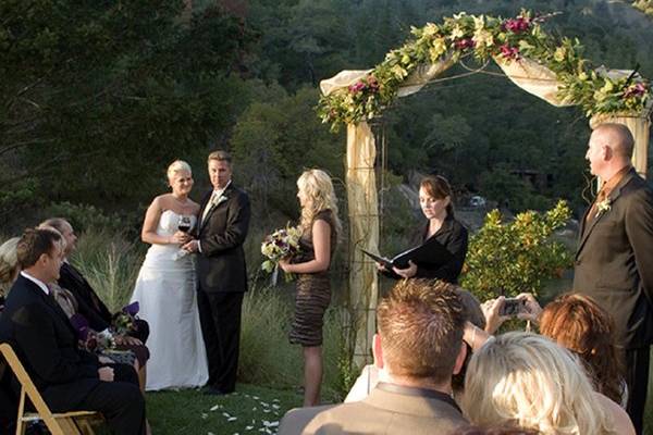 Josslyn wanted a very dramatic back drop and we delivered just that.  Photo by Nanci Kerby.