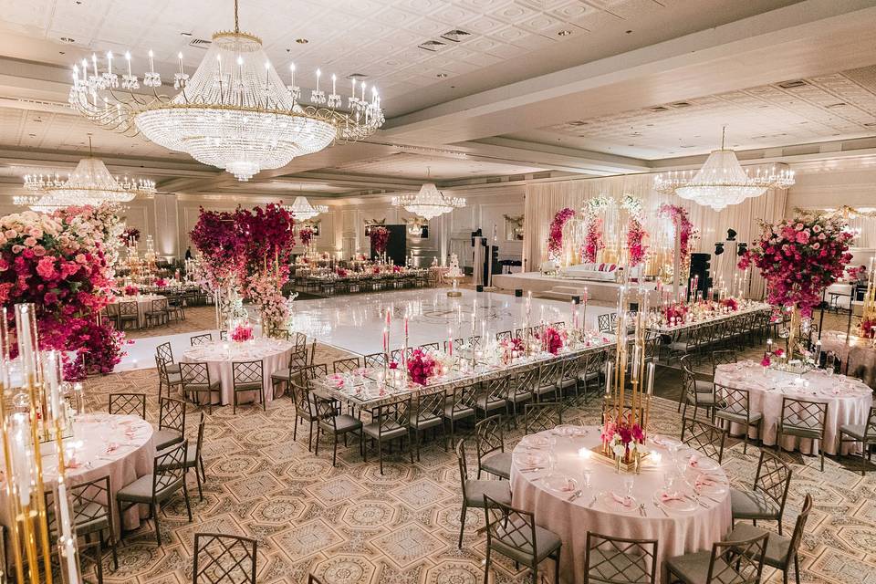 Drury Lane Wedding Decor