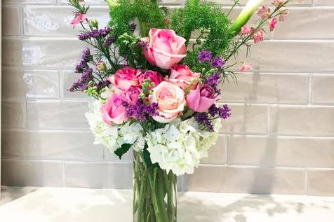 Flowers in a vase