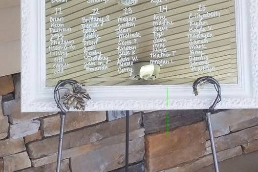 Wedding list