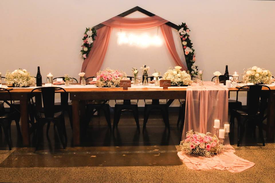 Green Room Head Table