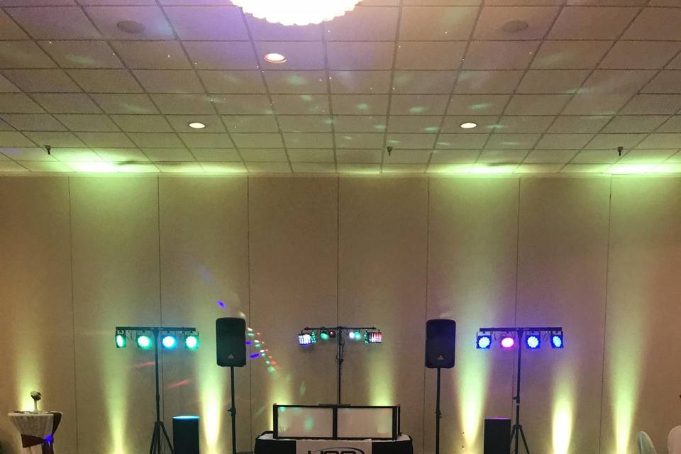 Dance floor lighting