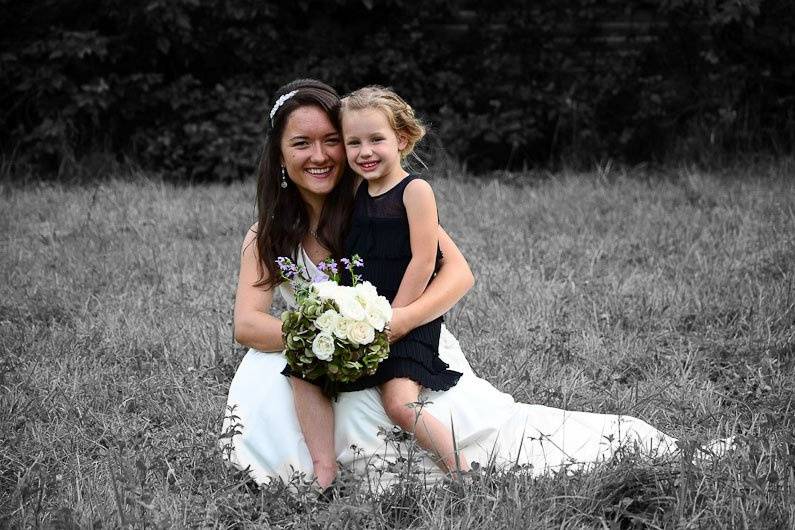 Louren with Natasha. As beautiful as the surroundings were, I wanted the focus to be on Louren!