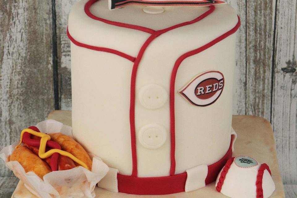 Baseball cake