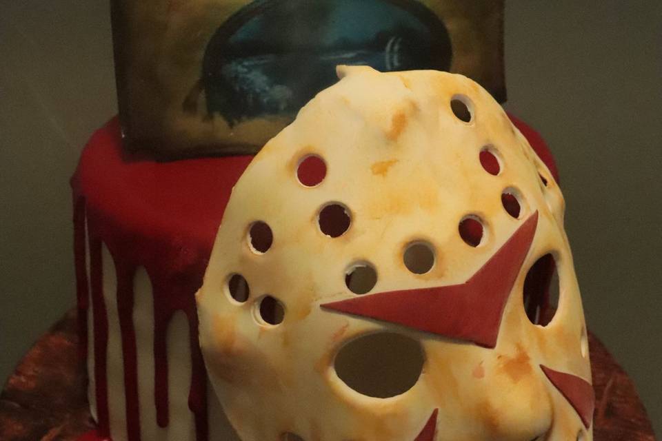 Friday the 13th cake