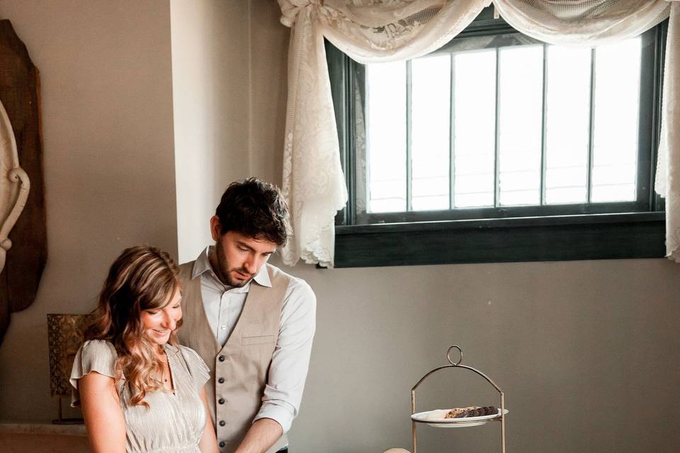 Dining area for reception