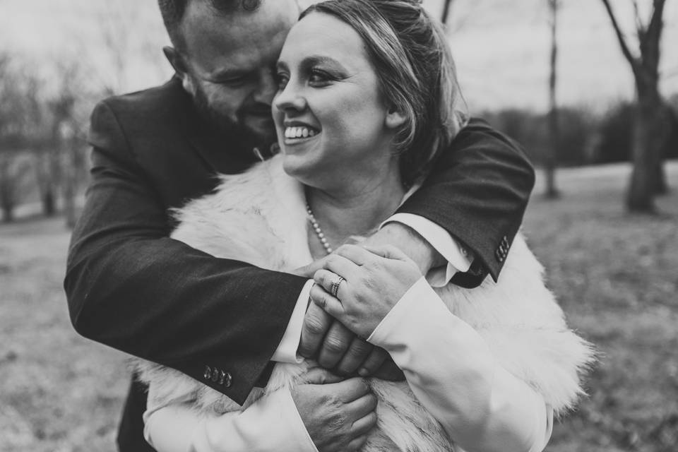 Bride and Groom portraits