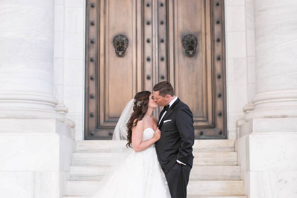 A meaningful kiss