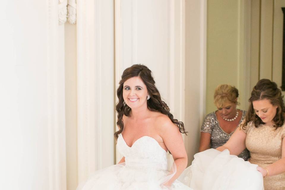 Ready for the aisle