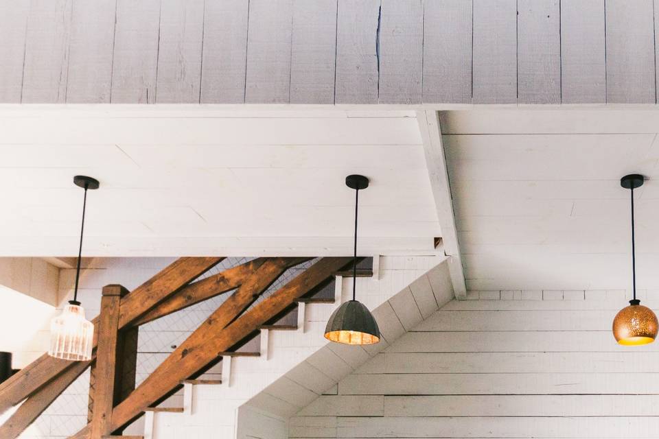 Four different pendant lights