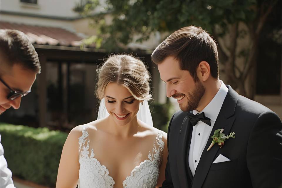 Happy couple