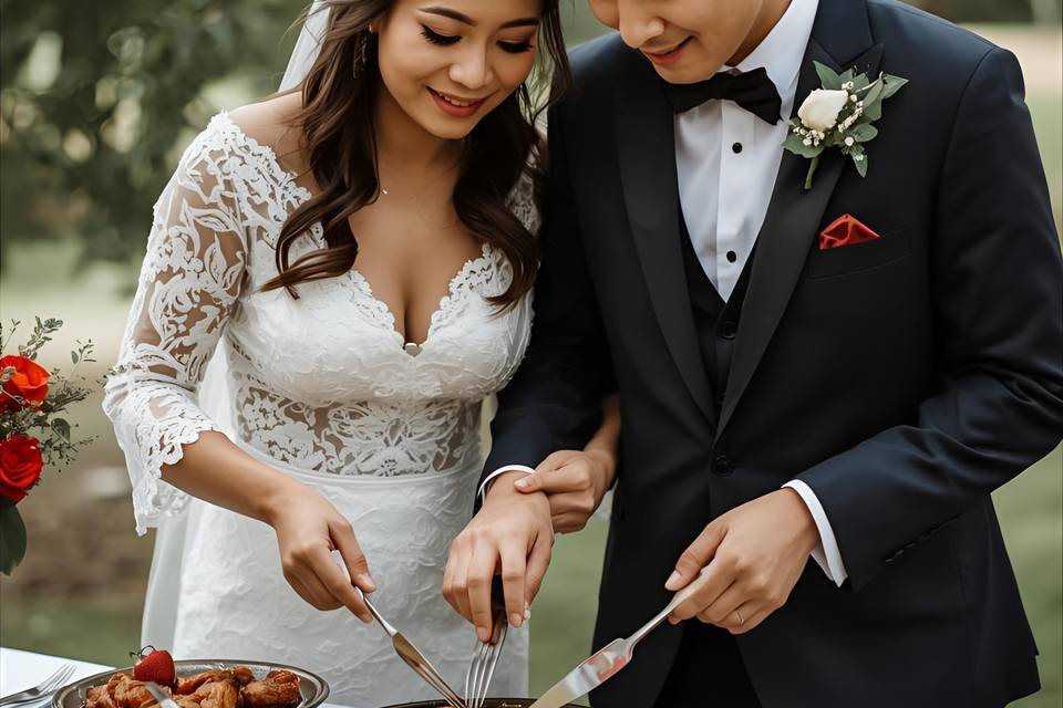 Happy couple