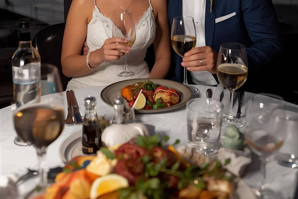 Happy couple
