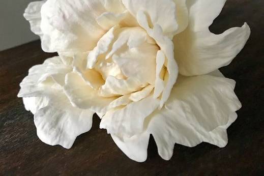 Sugar peony, hand made