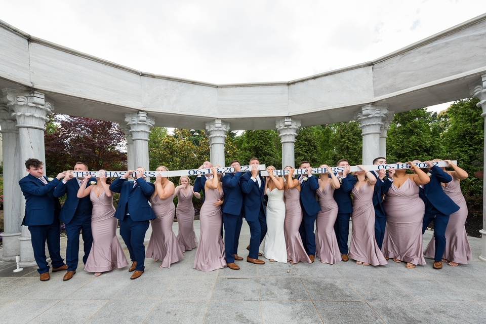 Bridal Party North Garden