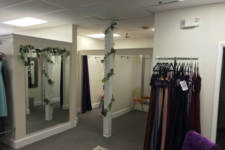 Dressing rooms