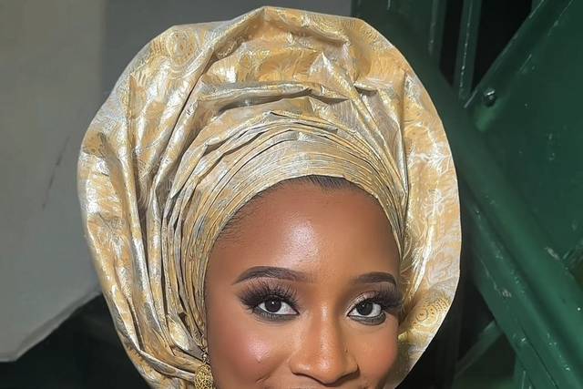 Makeup and gele by me