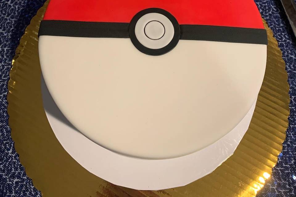 Pokemon Themed Grooms Cake