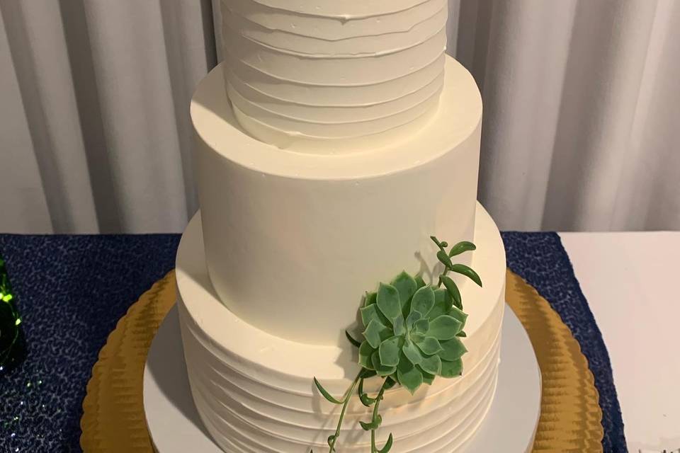 Wedding Cake @SimplySweetCaker