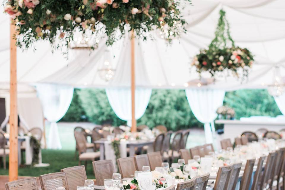 Beautiful reception layout