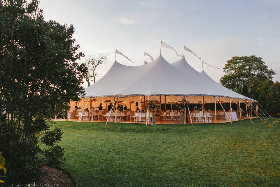 Celebrate with an elegant tent