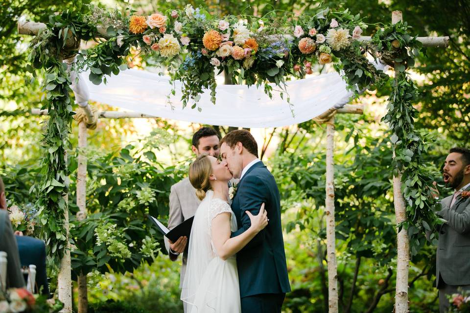 Garden ceremony