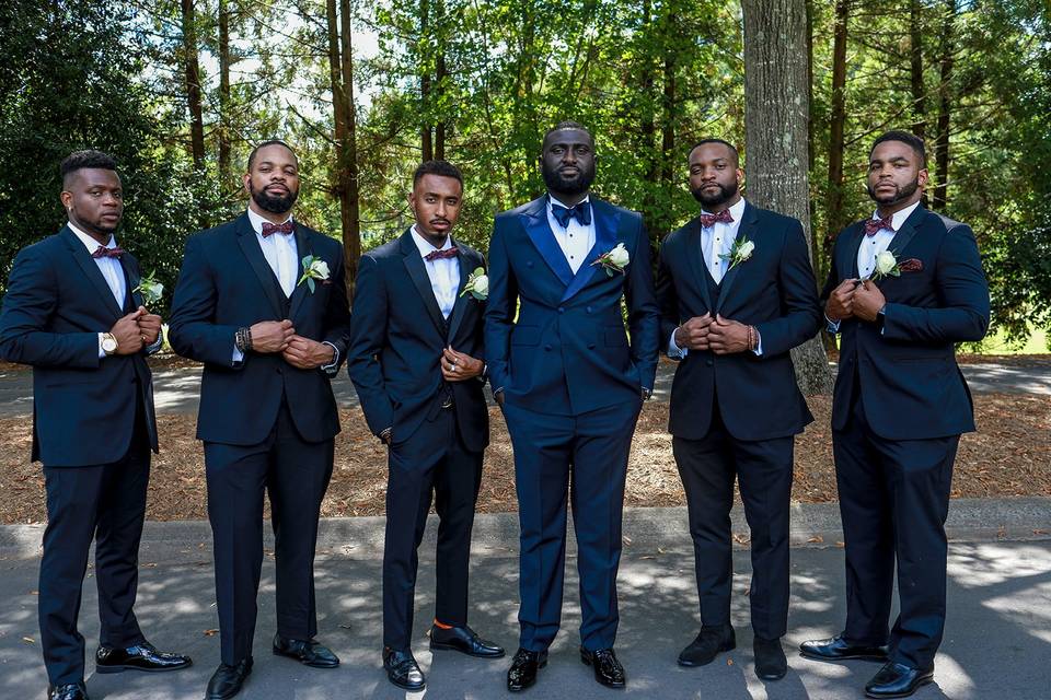 Groom and Groomsmen