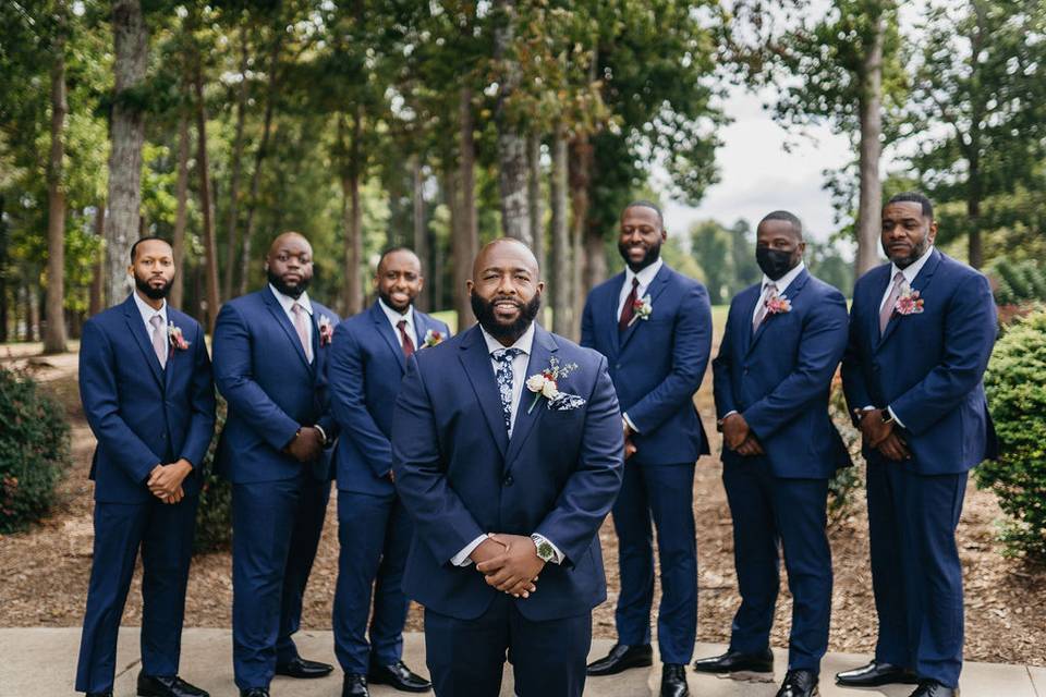 The Groom and his guys