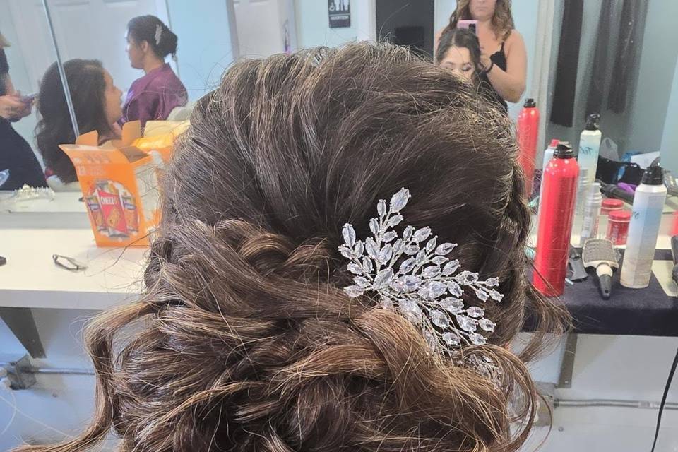 Low bun