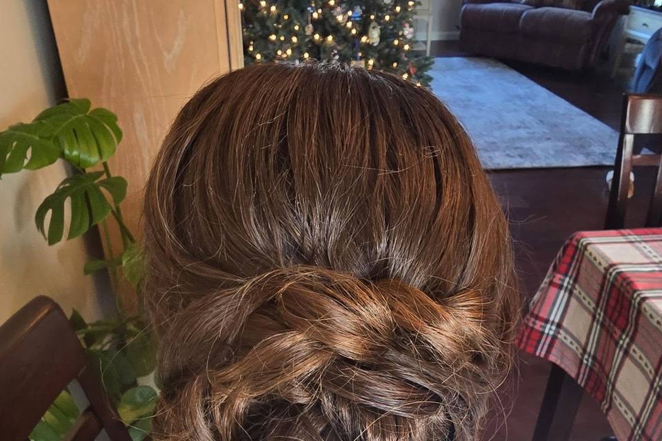 Low bun