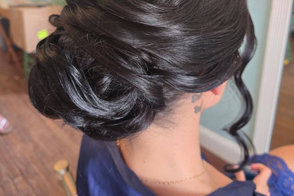 Low bun