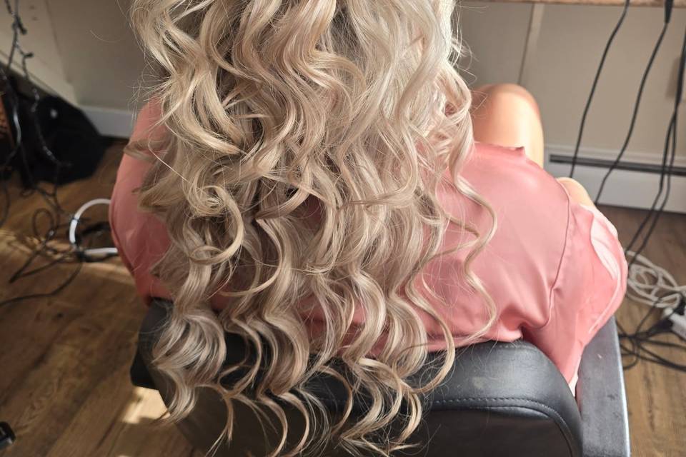 Half up half down