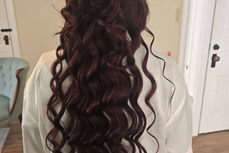 Half up half down