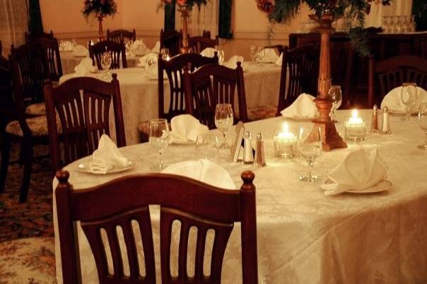 Fine dining area