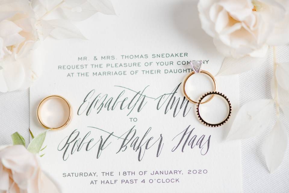 Wedding invitation details