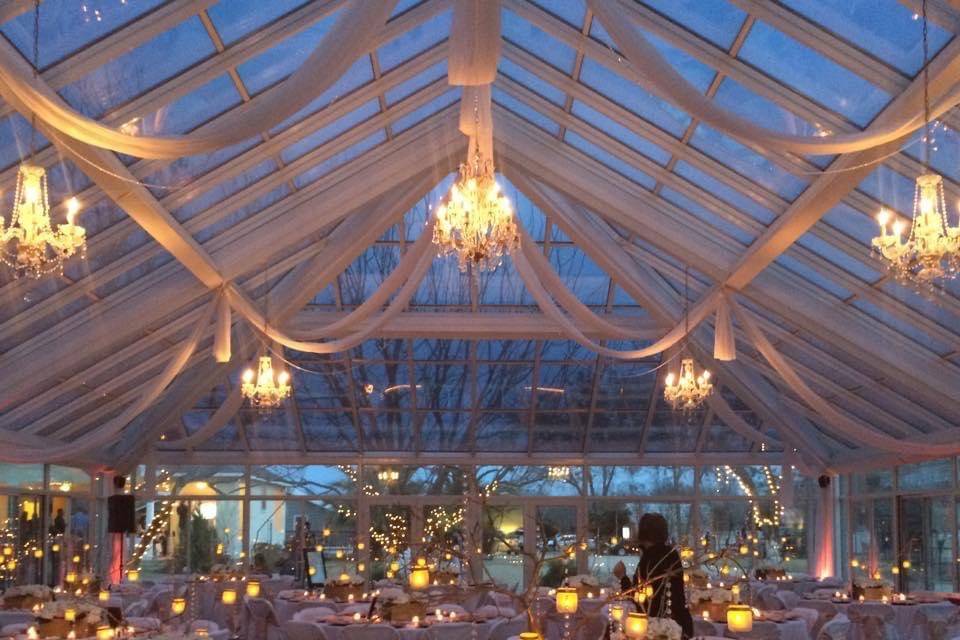 Reception in the ballroom